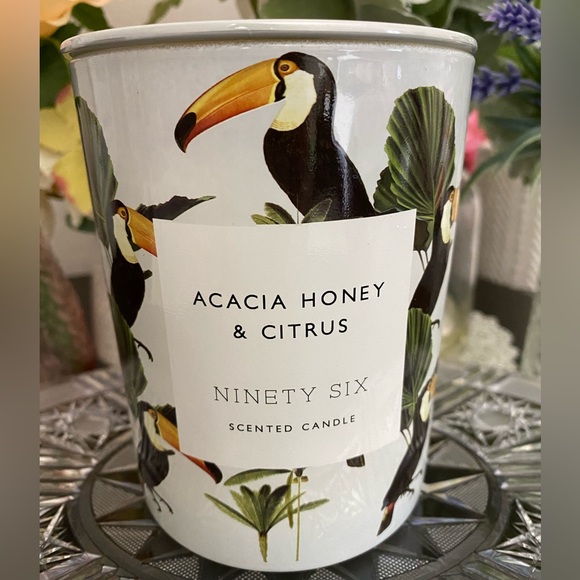 Ninety Six Other - 🆕🕯️ RARE NINETY-SIX “ACACIA HONEY & CITRUS” 14.6OZ SCENTED CANDLE. NEVER USED!